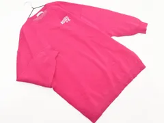 RODEO CROWNS ロデオクラウンズ ロゴ チュニック ニット セーター sizeF/ピンク ◇■ レディース