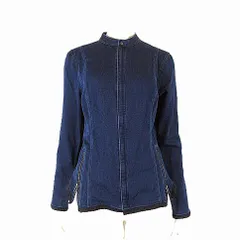 ジースターロウ G-Star RAW ジャケット ジャージジャケット デニムジャケット ノーカラー ジップアップ ストレッチ M インディゴブルー