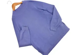 GLOBAL WORK グローバルワーク ハイネック ニット セーター sizeM/青 ◇■ レディース