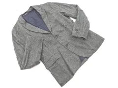 BEAUTY & YOUTH ビューティ&ユース ユナイテッドアローズ ウール混 ツイード テーラード ジャケット sizeM/グレー ◇■ メンズ