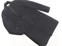 ADAM ET ROPE' アダムエロペ チェスター コート sizeL/紺 ◇■ レディース