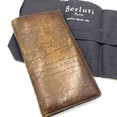 激レア 美品】ベルルッティ ジッピーウォレット カリグラフィー 総柄