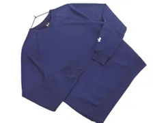 UNDER ARMOUR アンダーアーマー カットソー sizeSM/紺 ◇■ メンズ
