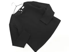 URBAN RESEARCH DOORS アーバンリサーチドアーズ プルオーバー カットソー sizeONE/黒 ◇■ レディース