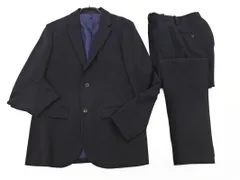 新品 417 EDIFICE 417 エディフィス セットアップ ジャケット パンツ スーツ sizeL/紺 ◇■◎メンズ