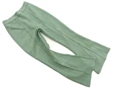 MURUA ムルーア スウェード調 フレア パンツ sizeF/緑 ◇■ レディース