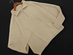 CLASSICAL ELF クラシカルエルフ ハーフジップ ワイド幅 ニット セーター sizeM/ベージュ ◇■ レディース