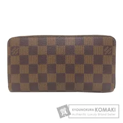 LOUIS VUITTON ルイヴィトン N60015 ジッピー・ウォレット 旧 長財布（小銭入れあり） ダミエキャンバス レディース [中古]