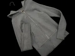 DRESSTERIOR ドレステリア 裏起毛 ジップアップ パーカー size1/ライトグレー ◇■ レディース