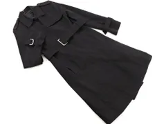 UNTITLED アンタイトル トレンチ コート size2/黒 ◇■ レディース