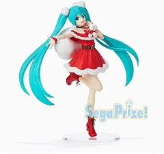 【中古】「非常に良い」セガ 初音ミクシリーズ スーパープレミアムフィギュア初音ミククリスマス2020 (プライズ)
