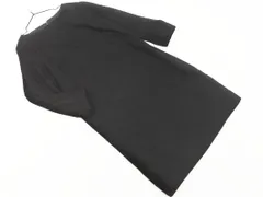 UNTITLED アンタイトル ウール100% ワンピース size2/黒 ◇■ レディース