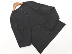 UNTITLED アンタイトル ウール100% カーディガン size2/チャコール ◇■ レディース