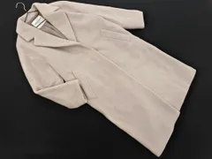 green label relaxing グリーンレーベルリラクシング ユナイテッドアローズ ウール混 チェスター コート size36/ライトベージュ ◇■ レディース