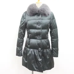 IT8DBH391L17 PRADA プラダ ダウンコート ビーバーファー カーキ 28A274 サイズ44 レディース アウターのサムネイル