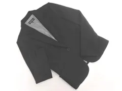 INDIVI インディヴィ ウール100% ジャケット size40/黒 ◇■ レディース