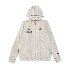 le coq sportif ルコックスポルティフ ジップアップ 薄手 パーカー LL/ホワイト系 レディース ゴルフのサムネイル