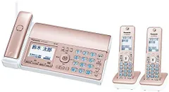 【中古】「非常に良い」パナソニック おたっくす デジタルコードレスFAX 子機2台付き 迷惑電話相談機能搭載 ピンクゴールド KX-PZ520DW-Nのサムネイル