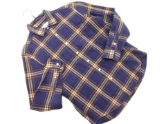 THE SHOP TK ザショップティーケー タケオキクチ チェック シャツ sizeM/紺ｘベージュ ◇■ メンズ