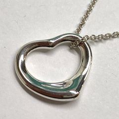 特大・希少】36mm TIFFANY オープンハート ペレッティ SV925 - メルカリ