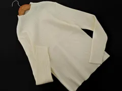 a day in the life アデイインザライフ ユナイテッドアローズ リブ ハイネック ニット セーター オフホワイト ◇■ レディース