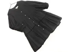 FREAK'S STORE フリークスストア バンドカラー ブラウス シャツ sizeF/黒 ◇■ レディース