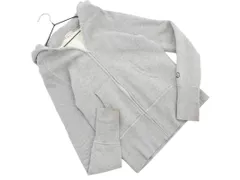 DRESSTERIOR ドレステリア 裏起毛 刺繍 ジップアップ パーカー size1/グレー ◇■ レディース