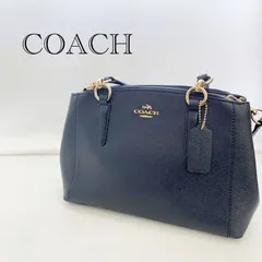 COACH 2way ショルダーバッグ F57523 ネイビー コーチ  レディース 鞄