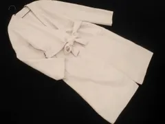 UNTITLED アンタイトル ウール混 ノーカラー コート size1/オフホワイト ◇■ レディース