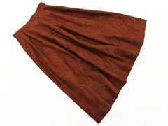 burberrys バーバリーズ ヴィンテージ ウール100% ペイズリー柄 ロング スカート size9AR/茶 ◇■ レディース