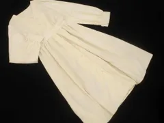 E Hyphen World gallery イーハイフンワールドギャラリー コーデュロイ ワンピース sizeF/アイボリー ◇■ レディース