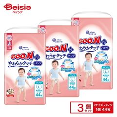 グーンプラス やわらかタッチ おむつ テープ ビッグサイズ 38枚入✖4