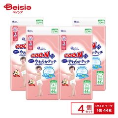 エリエール GOO.Nプラス やわらかタッチ Lサイズ 44枚×4パック - メルカリ