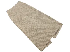 LOWRYS FARM ローリーズファーム 千鳥格子柄 タイト ロング スカート sizeF/黒ｘ茶 ◇■ レディース