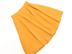 Ray BEAMS レイビームス ウール混 フレア スカート size1/マスタード ◇■ レディース