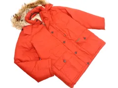 CROCODILE クロコダイル フード 付き ダウン ジャケット sizeL/赤 ◆■ メンズ