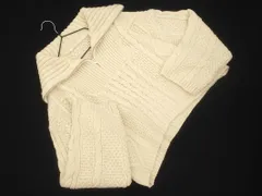 mily bilet ミウィビレット クラシカルエルフ ハーフジップ ニット セーター sizeS/アイボリー ◇■ レディース