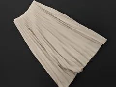 JOURNAL STANDARD ジャーナルスタンダード ロング プリーツ スカート size36/ベージュ ■■ レディース