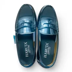 [ハルタ] ローファー トラディショナル 3E 合皮 メンズ 6550 ブラック 24 cm 3E