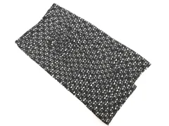 yoshie inaba ヨシエイナバ シルク混 総柄 タイト スカート size7/黒 ■■ レディース