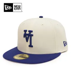 ニューエラ【ＮＥＷ ＥＲＡ】14745160 59FIFTY MLB Upside Down ロサンゼルス・ドジャース クロームホワイト/ダークロイヤル キャップ 5950 帽子 ユニセックス 逆さロゴ
