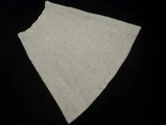 NATURAL BEAUTY BASIC ナチュラルビューティーベーシック ウール混 Aライン 台形 スカート sizeS/グレー ◇■ レディース