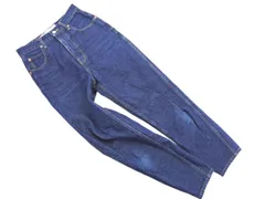 Shinzone シンゾーン USED加工 テーパード デニムパンツ size32/青 ■■ レディースのサムネイル