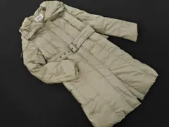 自由区 ベルト付き ダウン コート size38/薄緑 ◆■ レディースのサムネイル