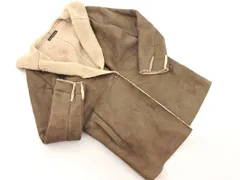 URBAN RESEARCH アーバンリサーチ フェイクムートン フーディー コート sizeONE/グレージュ ◇■ レディース