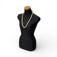 御木真珠店 一連ネックレス SILVER 刻印有 パール アクセサリー ネックレス 真珠【9-50140】