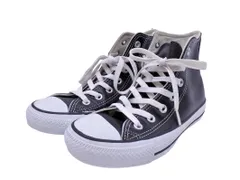 CONVERSE コンバース LEA ALL STAR HI 1B908 ハイカット スニーカー size23.5ｃｍ/黒 ■■ レディース