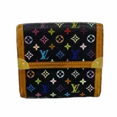 ルイ・ヴィトン(Louis Vuitton) ルイ・ヴィトン 三つ折り財布 モノグラム・マルチカラー ポルトモネビエカルトクレディ M92984 ノワールレディース