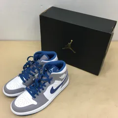 未使用 NIKE AIR JORDAN 1 MID True blue DQ8426-014 サイズ27.5cm【WS1213-003】