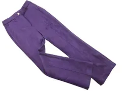 JEANASIS ジーナシス スウェード調 パンツ sizeS/紫 ◇■ レディース